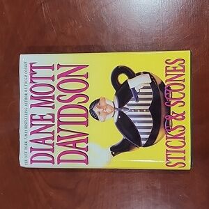 Sticks and Scones book by Diane Mott Davidson EUC